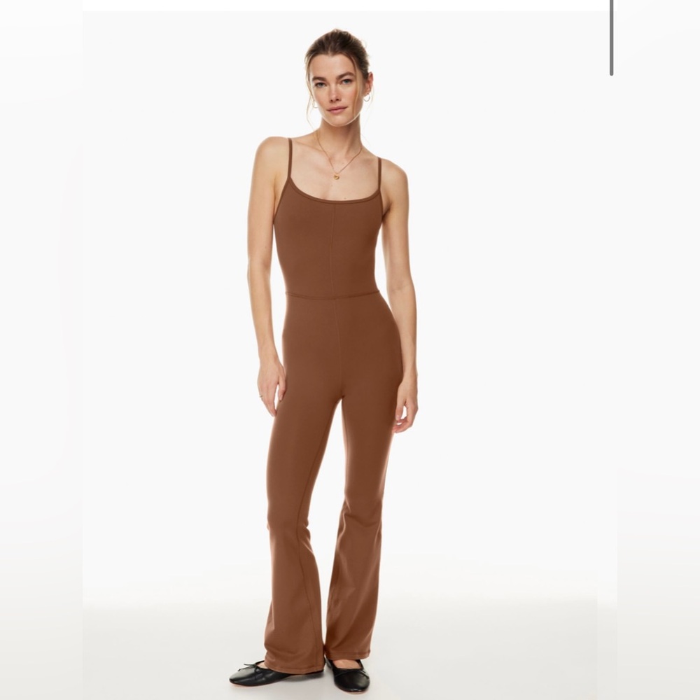 Wilfred Free Divinity Flare Jumpsuit Cognac XS NWT